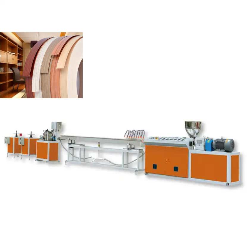 PVC edge banding lini produksi pvc edge band making machine banding extrusion line